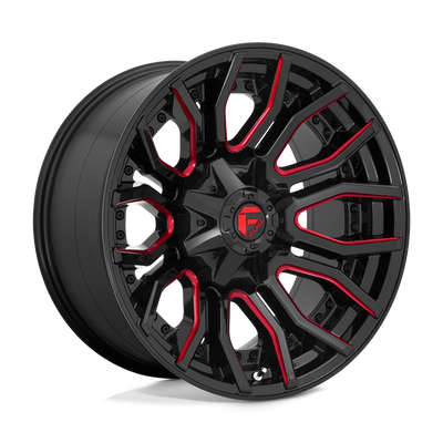 Fuel 1PC D712 RAGE Black wheel