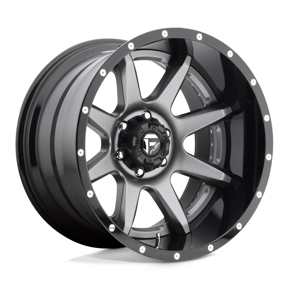 Fuel 2PC D238 RAMPAGE Gray wheel