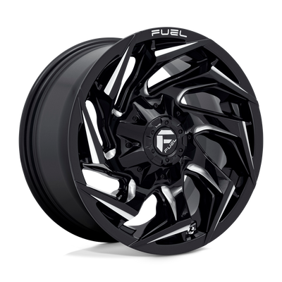 Fuel 1PC Reaction Black wheel