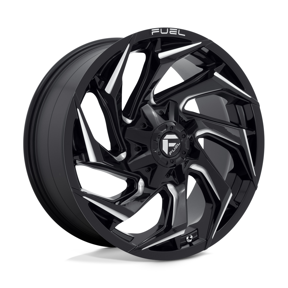 Fuel 1PC D753 REACTION Black wheel