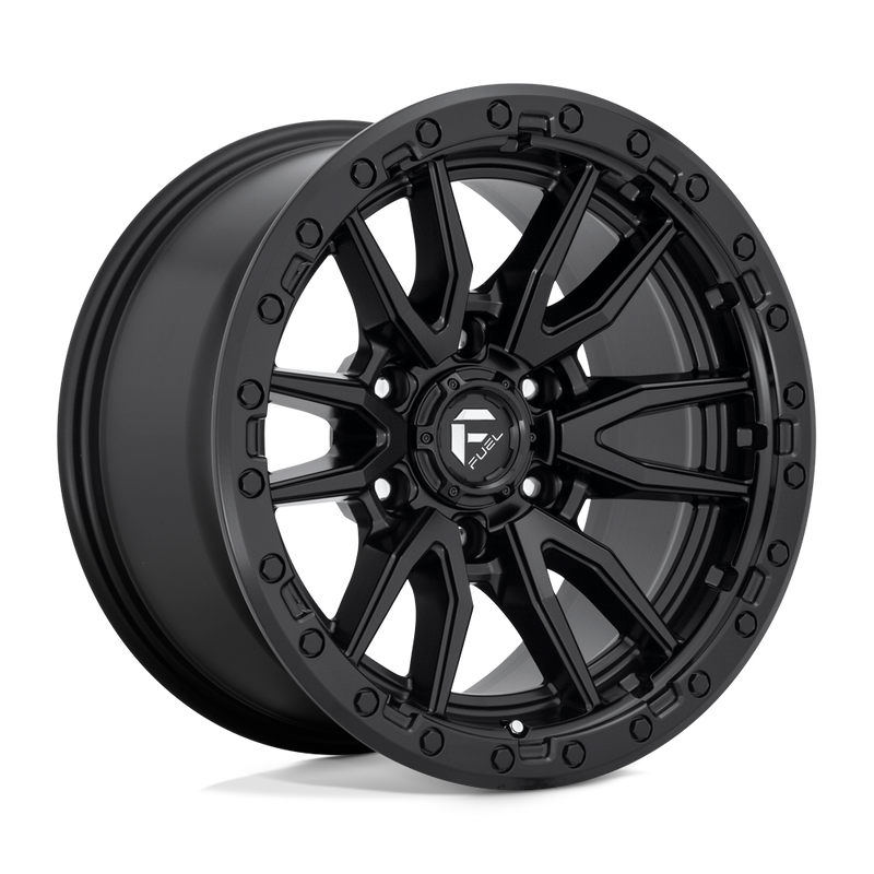 Fuel 1PC Rebel 8 Black wheel