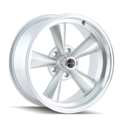 Ridler Style 675 Silver with Machined wheel