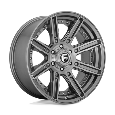 Fuel 1PC D710 ROGUE PLATINUM Gray wheel