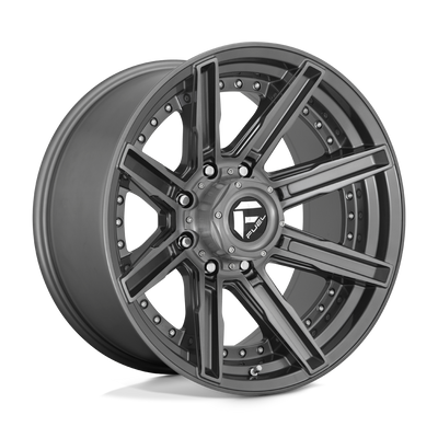 Fuel 1PC D710 ROGUE PLATINUM Gray wheel