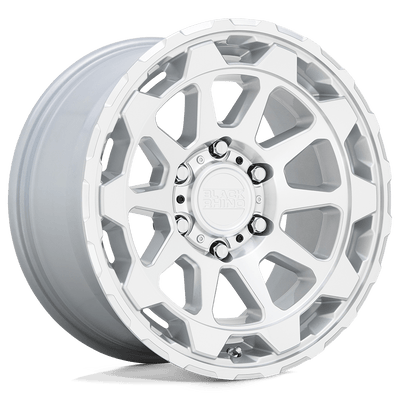 Black Rhino ROTOR Silver wheel