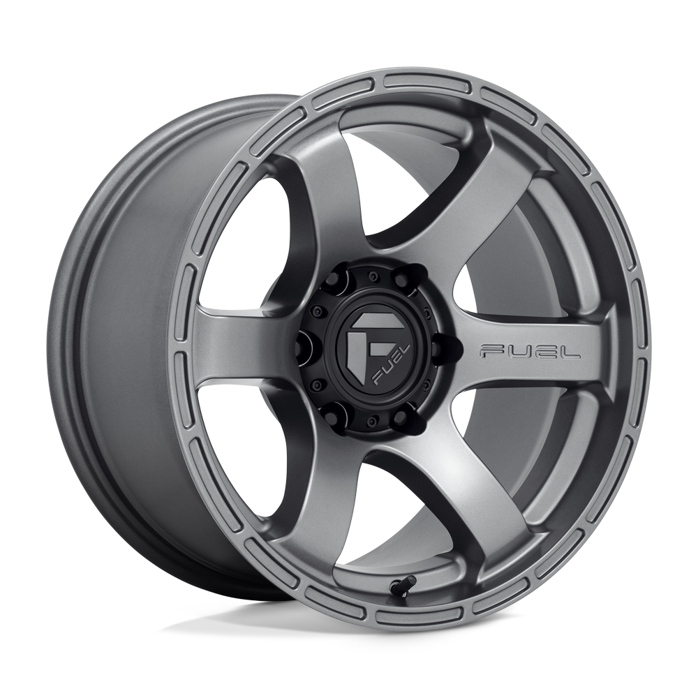 Fuel 1PC D767 RUSH Gunmetal wheel