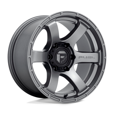 Fuel 1PC D767 RUSH Gunmetal wheel