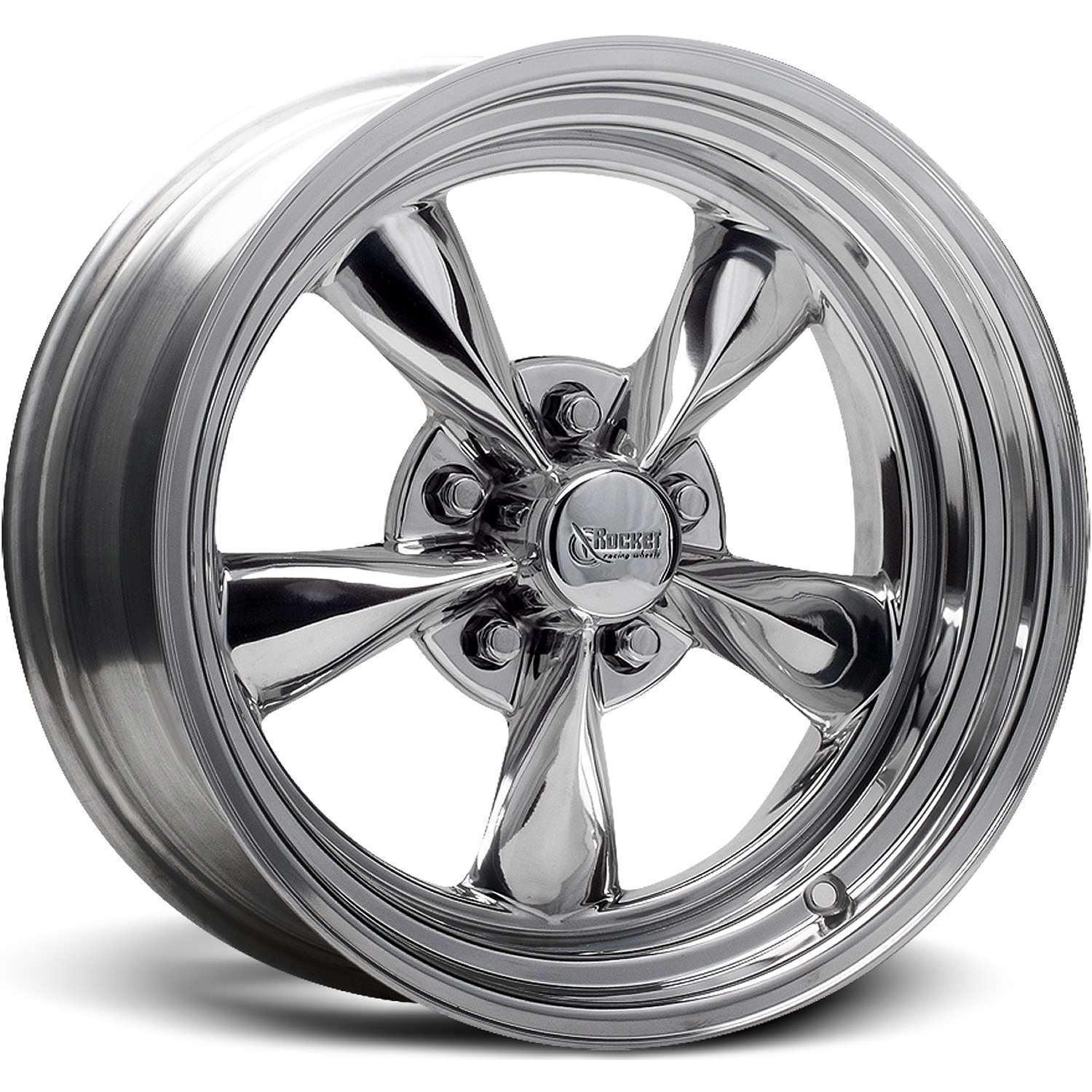 Rocket Racing Fuel 17x7 +6mm Polished TFS Wheels