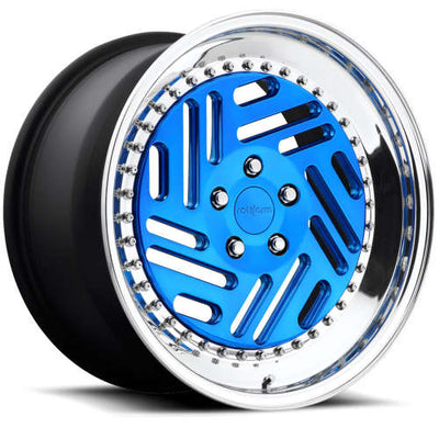 Rotiform Forged IDK Candy Blue wheel