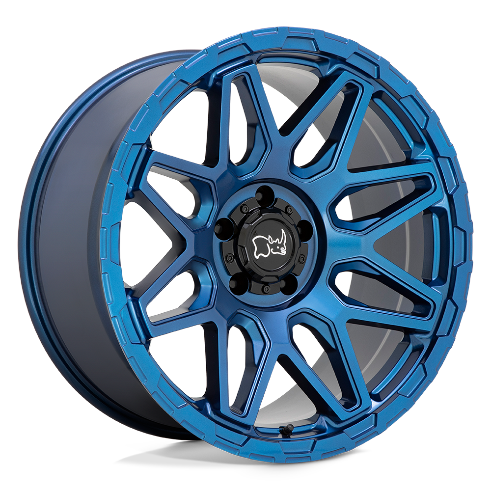 Black Rhino Hard Alloys SHOCKWAVE Blue wheel