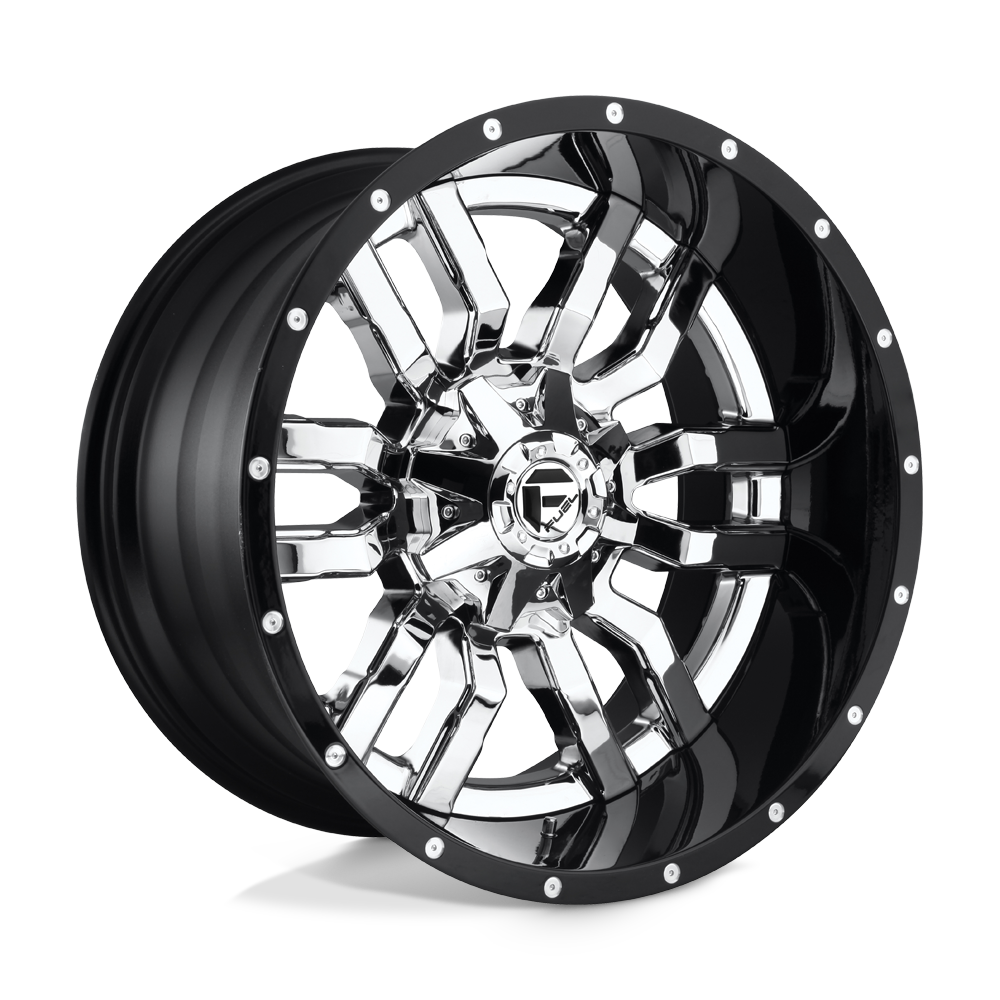 Fuel 2PC D270 SLEDGE Chrome wheel