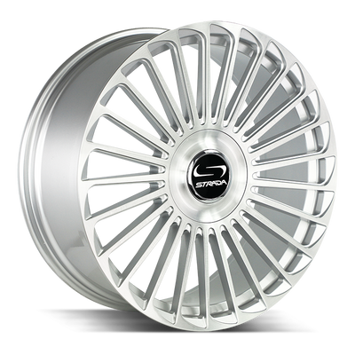 Strada Martello S68 Brushed Silver wheel