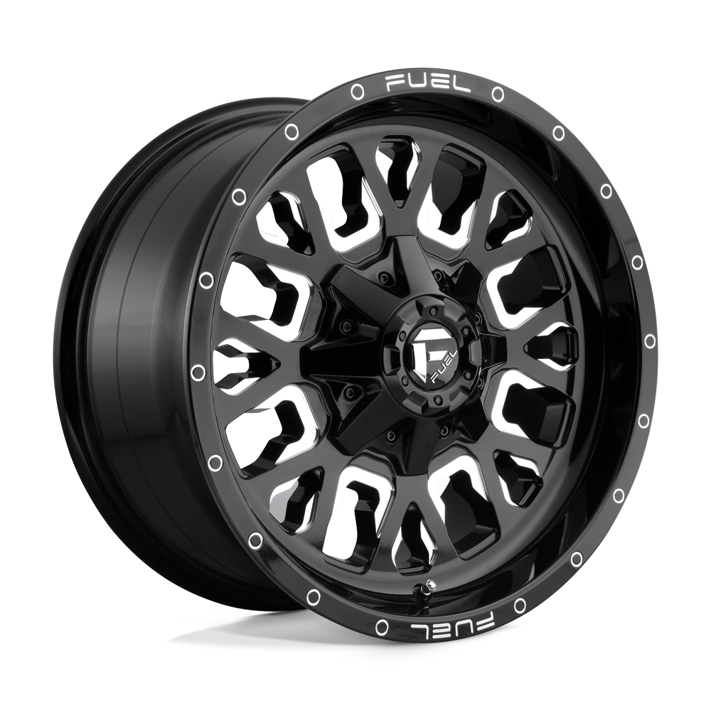Fuel 1PC D611 STROKE Black wheel