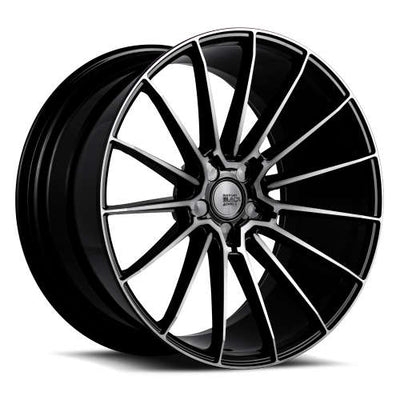 Vision Alpine Black Brushed wheel