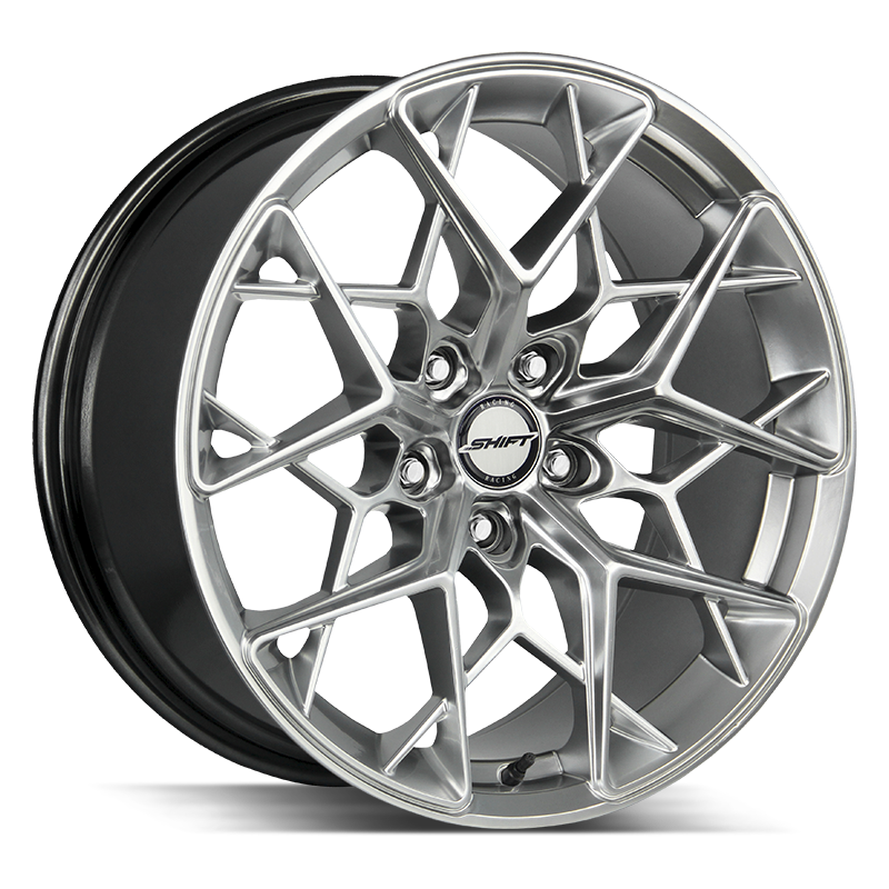 Shift Piston H35 Platinum Silver wheel