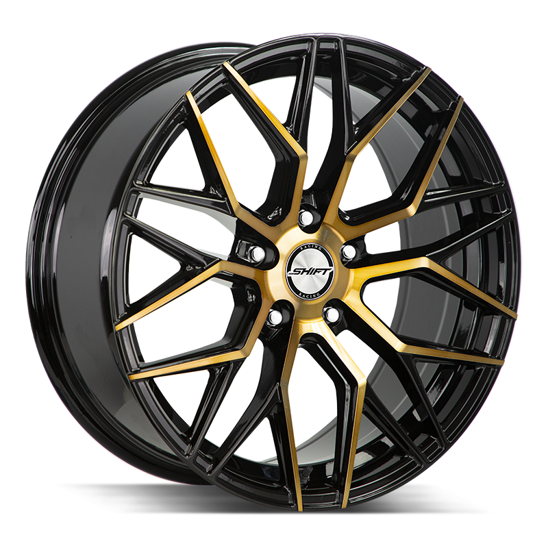 Shift Spring Black Machined/Bronze wheel