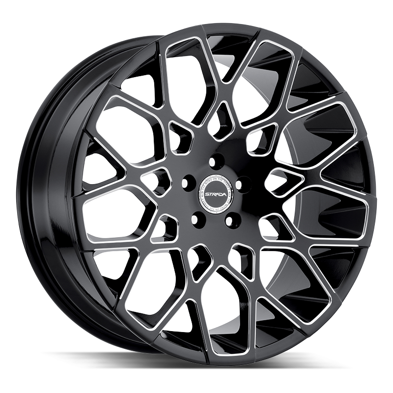 Strada Buca S59 Black Milled wheel