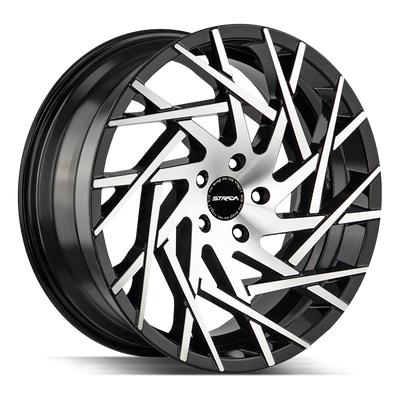Strada Nido Black Machined wheel