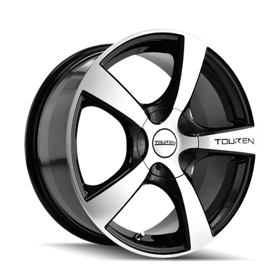 Touren TR9 3190 Gloss Black Machined wheel