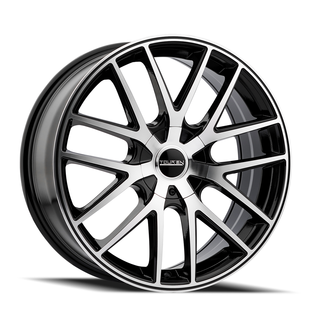Touren TR60 3260 Gloss Black Machined wheel