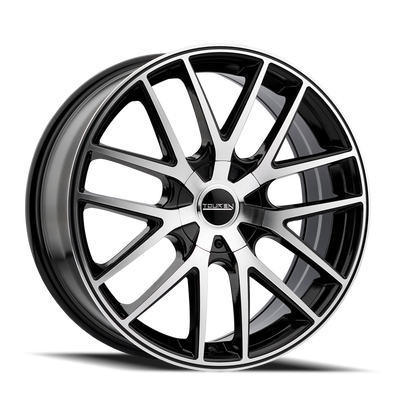 Touren TR60 3260 Gloss Black Machined wheel