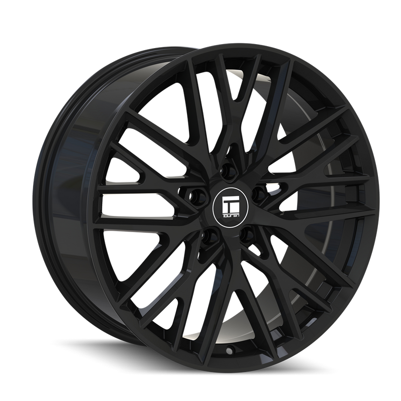 Touren TR91 18x8 +35 Gloss Black premium Euro wheel
