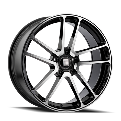 Touren TF97 3297 Gloss Black Machined wheel
