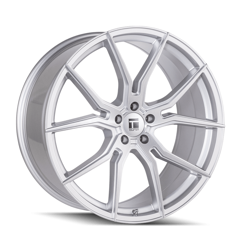 Touren TF01 3501 20x10 +40 Gloss Silver Brushed premium Euro wheel