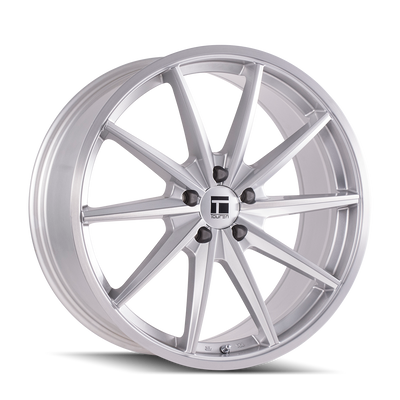 Touren TF02 3502 Gloss Silver Brushed wheel