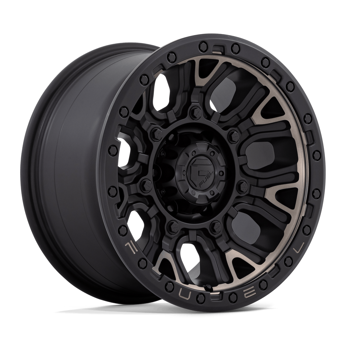 Fuel 1PC D824 TRACTION Black wheel