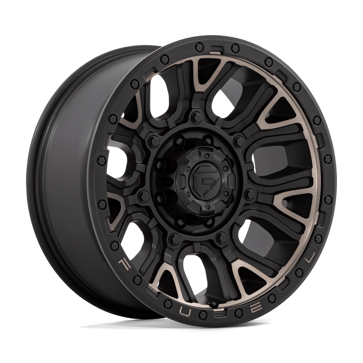 Fuel 1PC D824 TRACTION Black wheel