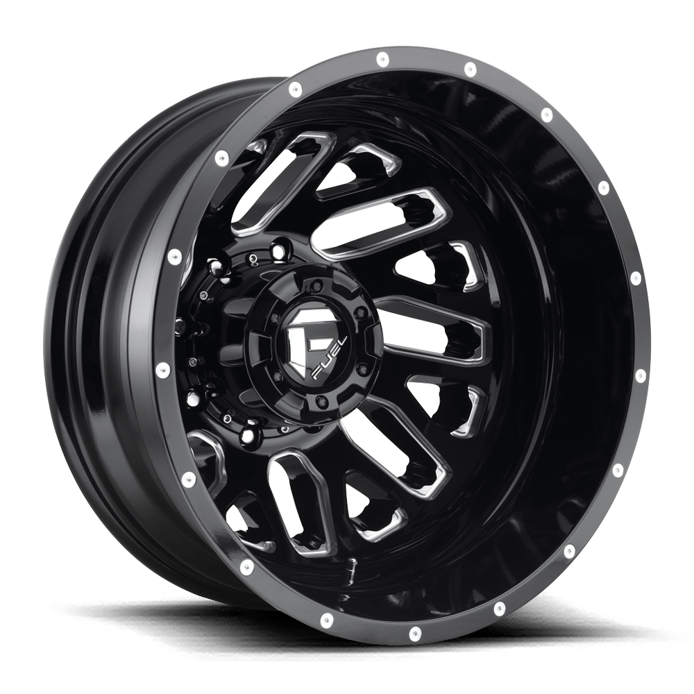 Fuel 1PC Triton Black wheel
