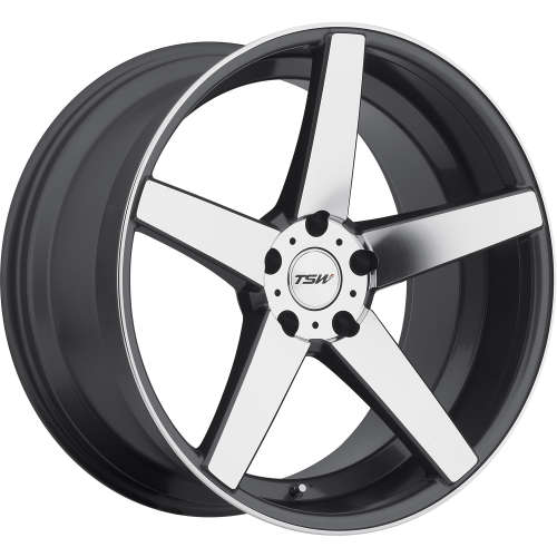 TSW Sochi Gunmetal wheel