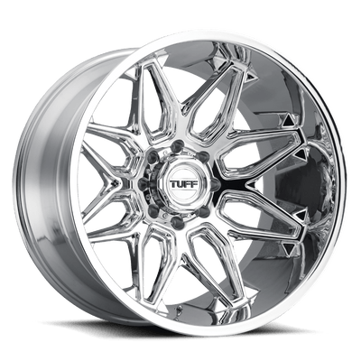 Tuff T3B Chrome wheel