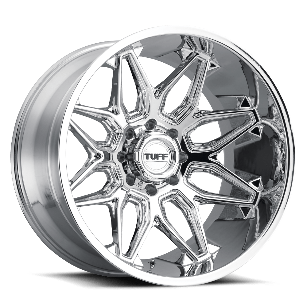 Tuff T3B Chrome wheel