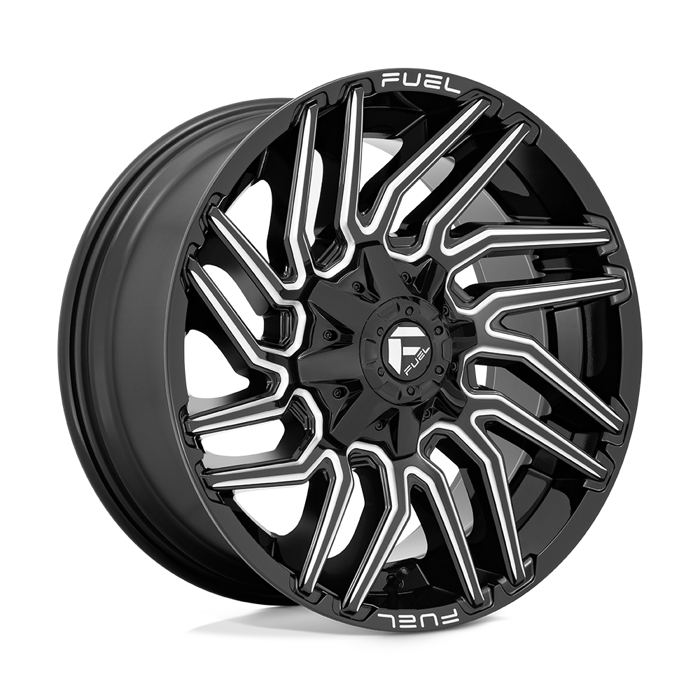 Fuel 1PC D773 TYPHOON Black wheel