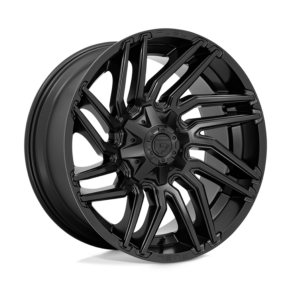 Fuel 1PC Typhoon Black wheel