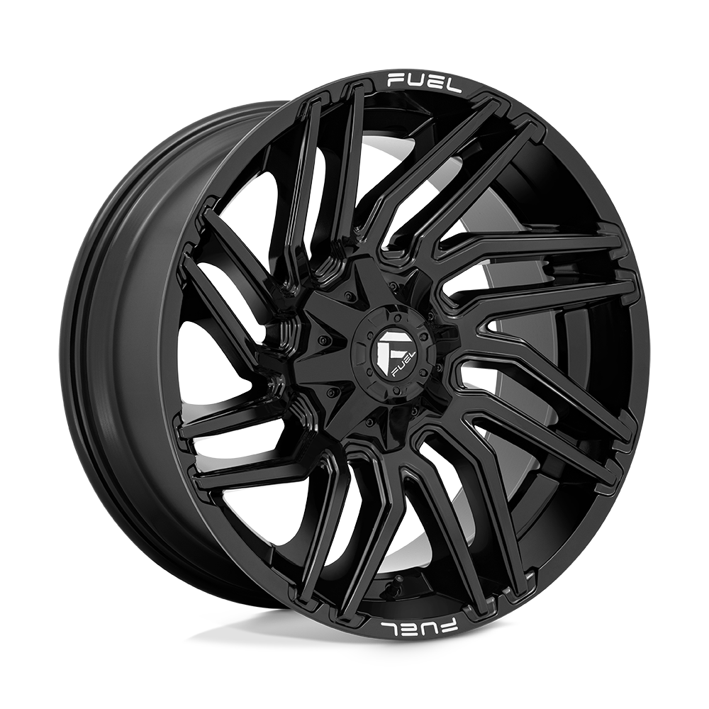 Fuel 1PC D776 TYPHOON Black wheel