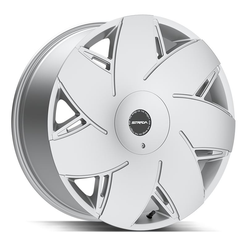 Strada Turbina S67 Brushed Silver wheel