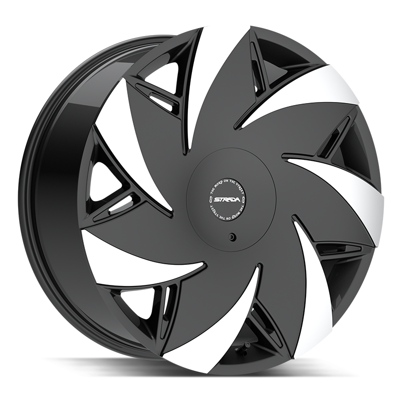 Strada Turbina S67 Black Machined wheel
