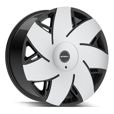 Strada Turbina S67 Black Machined wheel