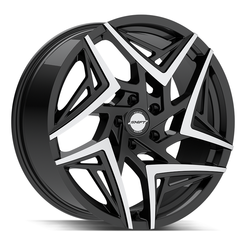 Shift Valve H36 Black Machined wheel