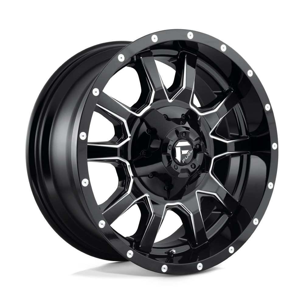 Fuel 1PC D627 VANDAL Black wheel