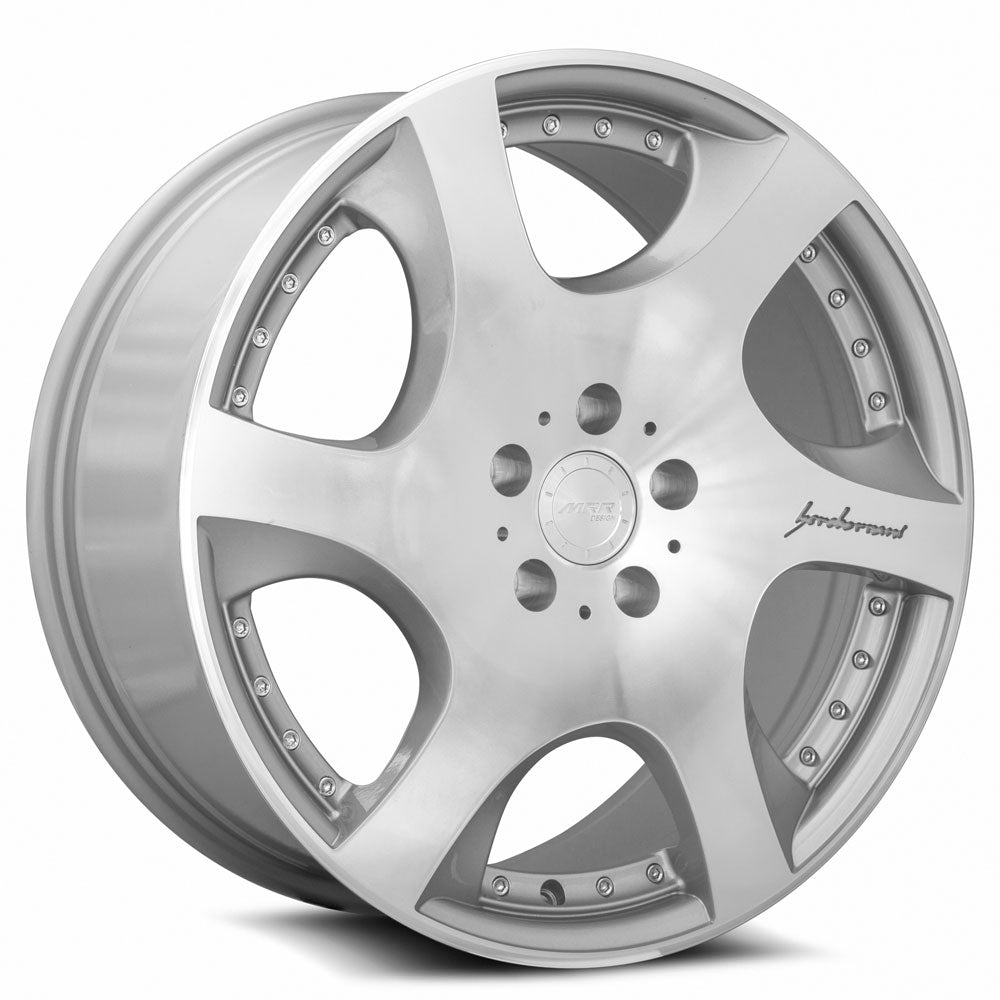 MRR VP3 Machined/Milled/Silver wheel