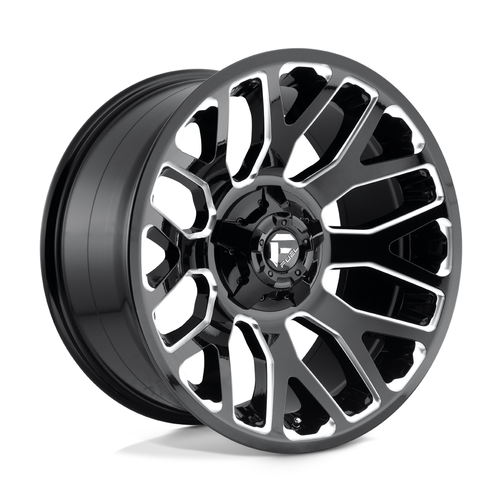 Fuel 1PC D607 WARRIOR Black wheel