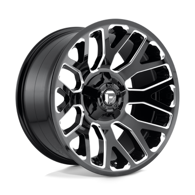 Fuel 1PC D607 WARRIOR Black wheel