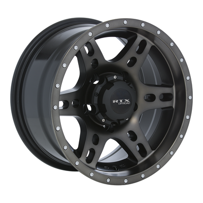 RTX DELTA Black Machined Tinte wheel