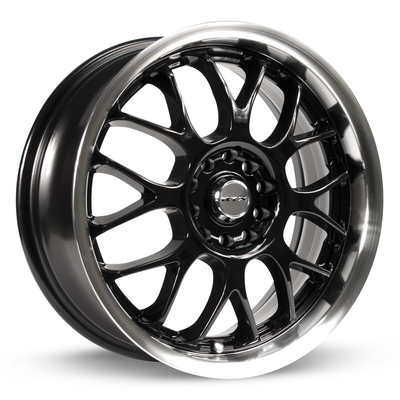RTX EURO Black Machined wheel