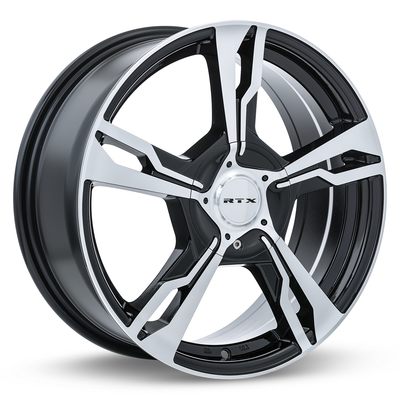 RTX FIGHTER Black Machined wheel