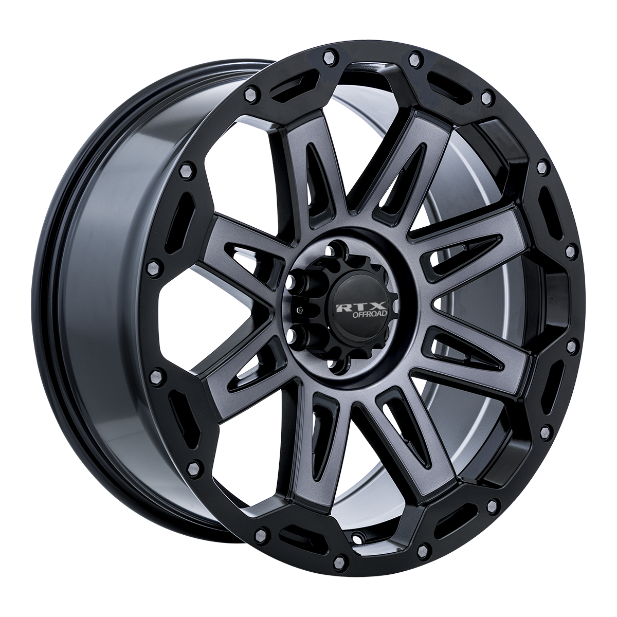 RTX GOBI Black with Satin Gre wheel